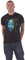 Rock Off Iron Maiden 'Fear of The Dark Oval Eddie Moon' (Black) T-Shirt (XX-Large)