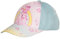 Brandsseller Mädchen Kinder Cap Kappe Sonnenhut mit Motiv Schweinchen Hellblau 52