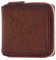 Picard Hans RFID Geldbörse aus genarbtem Rindsleder, in der Farbe: Tabak, Maße: 11 x 10 x 2 cm, 11824A6455