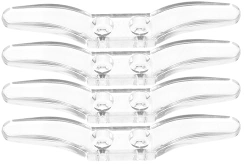MAGICLULU 4pezzi Supporti Per Corda Tende Trasparenti Ganci Di Sicurezza Per Tapparelle Fissaggi Per Corda Tende Accessori Per Persiane