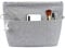 Yoillione Handbag Organiser With Multiple Compartments and Zips, Sturdy Tote Bag Insert With Key Chain for Women (Gray, XXS)