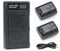 Oyomba NP-FZ100 Replacement Battery Compatible with Sony FX3 FX30 ZV-E1 A1 A9 II A7R V A7R IV A7S III A7 IV ZV-E1 Includes 2 Batteries and 1 USB Dual Channel Charger