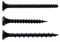 VIDASCOM 3,5x25 bis 3,5x50 Rigipsschraube Trockenbauschraube Schnellbauschraube Bohrspitze/Feingewinde/Grobgewinde (1000, 3,5x25 Bohrspitze)