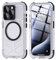 welangle IP68 wasserdichte Schutzhülle für iPhone 15 pro, 360°-Vollgehäuse, staubdicht, sturzsicher, Wasserdicht magnetische Hülle, kompatibel mit MagSafe(für iPhone 15 Pro)