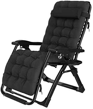 ZDEZHI Outdoor Oversized Patio Chairs Reclining Folding Sun Lounger Zero-gravity Recliner Beach Lawn Camping Portable Chair With Cup Holder
