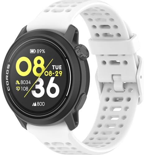 Harikiri 22mm Deportiva Silicona Correas Compatibles con COROS PACE 3 / COROS APEX 2 PRO/COROS APEX PRO/COROS APEX 46mm Para Hombres y Mujeres