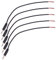 HOMSFOU 1 Satz Mono Handykabel Kopfhörerkabel Headphone Cable Audiostecker Usb-c-ohrhörer Headset Verdrahtet 3,5-mm-stecker Auf Blankes Audiokabel 3,5-mm-klinkenstecker Black 10st