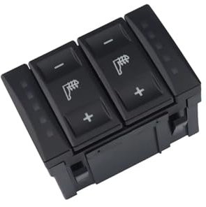 Fensterheber Schalter Taster Sitzheizung Button Control Schalter Für Ford S-MAX 2006-2015 Galaxy MK 3 2006-2015 Für Mondeo MK 4 6M2T-19K314-AC 6M2T19K314AC Fensterschalter Steuertaste(Black)