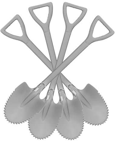 KICHOUSE 4pezzi Cucchiai Inossidabile Per Bordi Seghettati Per Raschiare e e Freschi Utensili Multifunzionali Per e Speciali