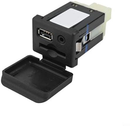 HEBEOT AUX Audio Steckdose, Auto Zusatzsteckdose + USB Steckdose 20868796 26206247 für Opel Für Insignia/Für Zafira C Fahrzeug