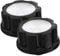 Amosfun 2pcs Oven Switch Button Kitchen Burner Accessories Ignition Switch Button Cooker Knobs Replacement Air Fryer Knob Oven Control Knob Slow Cooker Knobs Knob Button Plastic Black