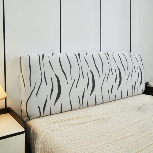 Eleeonora Bett Kopfteil Abdeckung,Verdickt All Inclusive Bettkopfteil Bezug,Elastische Bett Bettkopfteil Hussen,Weicher,Universell,Waschbar,FüR Schlafzimmer Bett Kopfteil