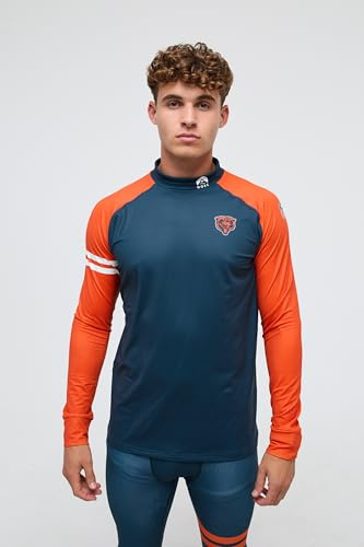 OOSC Men's Chicago Bears - Oosc X NFL Baselayer Top Men's Baselayer Top (Pack of 1)
