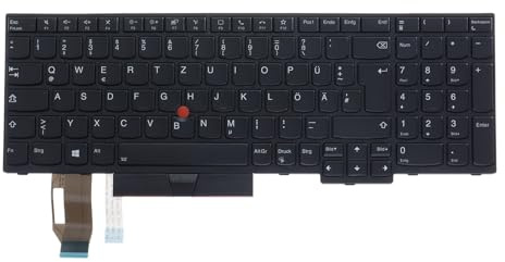 LeFix Orig. Deutsch Tastatur mit Backlight für Lenovo Thinkpad T15 Gen 1,Gen2| P15s Gen 1,Gen 2(Nicht kompatibel mit P15)