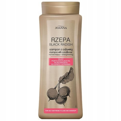 JOANNA_Rzepa szampon z od¿ywk¹ do w³osów wypadaj¹cych i przet³uszczaj¹cych siê 400ml