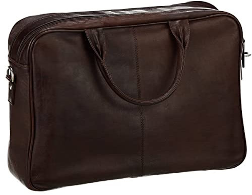 Dermata Aktentasche Leder 40 cm Laptopfach