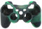 OSTENT Funda de Piel de Silicona Camuflaje Cubierta Compatible para Sony PS2 / 3 inalámbrico/Controlador con Cable - Color Verde Oscuro