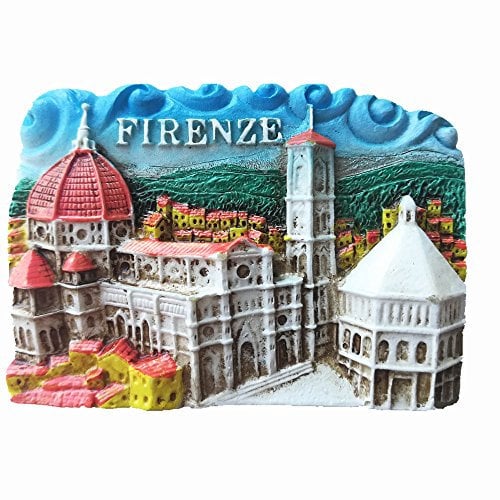 3D Firenze Florence Italy souvenir fridge magnet,Home & kitchen decoration, Firenze Florence refrigerator magnet