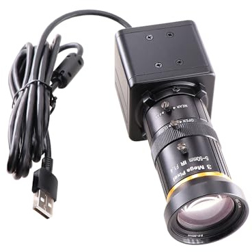 KAYETON CS 5-50mm Varifocal High Speed 50fps 1920X1080p 100fps 1280 x 720p 330fps Webcam UVC USB Camera with Mini Case