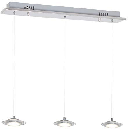 ELLIPSE 15W CHROM Deckenleuchte Deckenlampe Hängeleuchte Hängelampe Pendelleuchte