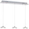 ELLIPSE 15W CHROM Deckenleuchte Deckenlampe Hängeleuchte Hängelampe Pendelleuchte