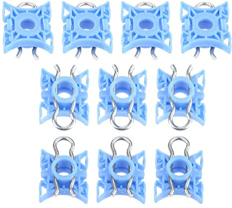 Mtsooning Lot de 10 Rivet Clip de Fixations Compatible avec BMW E32 E34 E36 Volvo Xc60 S60 S40 S80 Xc90