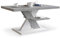 Viosimc Couchtisch, Moderner Wohnzimmertisch, Modern Möbel Wohnzimmer, Kaffeetisch, Sofatisch mit Großer Ablage, Beistelltisch für Tee und Kaffee – Coffee Table for Living Room – Beton & Weiß