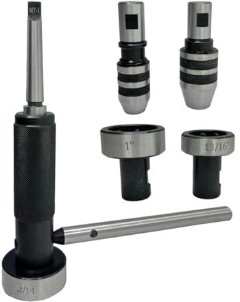 Gewindeschneid- und Gewindeschneid-Drehmaschine Reitstock Schneideisen Halter Set (MT1)