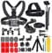 YEHOLDING 25-in-1 Accessori per Gopro,Kit di Accessori per Action Camera per GoPro Hero 13 12 11 10 9 8 Max 7 6 5 4 3 SJ4000 e Altre Fotocamere per Lo Sport