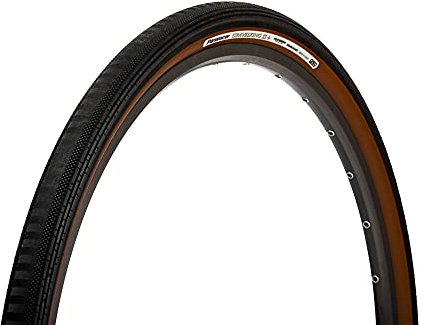 Panaracer Gravelking Semi Slick Plus TLC Folding Tyre Reifen, schwarz/braun, 700 x 43c