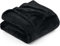 Utopia Bedding Luxus-Bettdecke aus Flanell-Fleece, für Twin-Size-Bett, Schwarz