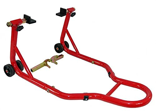 Montageständer Motorrad Hinten Rot kompatibel mit YAMAHA MT-125 2020-2020 RE39