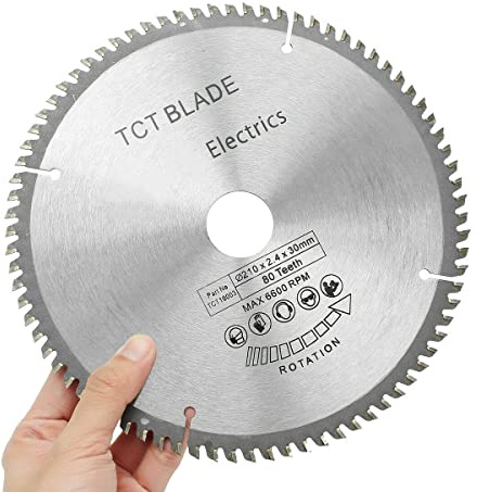 TCT Sägeblätter, 210 mm x 80 Zähne, kabellose Sägen für Holz, Metall, Kunststoff, für Fe/Hocker, De/Walt, Bo/sch, Makita, Evo/Lution, R/Age Sägen