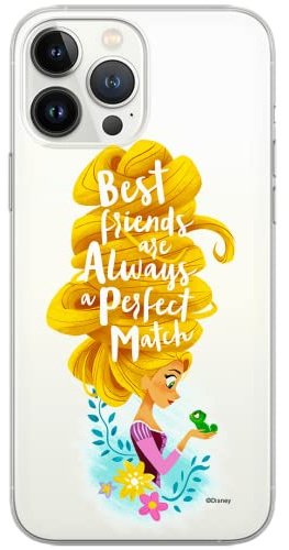 ERT GROUP Handyhülle für Xiaomi REDMI 9A Original und offiziell Lizenziertes Disney Muster Rapunzel and Pascal 002 optimal an die Form des Handy angepasst, teilweise transparent