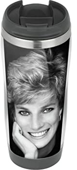 Mugs Lady Diana Princess of Wales - Travel, Thermal Insulated Cup for Hot and Cold Beverages Drinks
