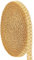 PH PandaHall 12m Galon Galon Gimp Doré, 15mm Ruban de Garniture Galon Couture Garniture tressée décorative tissée Couture Dentelle Ruban Garniture de rembourrage en polyester pour décor de maison