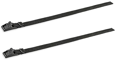 Ganter Normelemente | Spannriemen/Spanngurt - GN 1110-25-400-ST-SW | 2 Stück | Länge 40cm | Arno | Verschluss Stahl