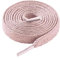 TIESTRA Lacets Plats Résistants à l'Usure pour Chaussures de Sport, Sécurité, Marche, Randonnée - Lacets de Remplacement Premium - Rose 140cm-55in