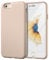 JETech Silicone Case for iPhone 6s/6 4.7 Inch, Silky-Soft Touch Full-Body Protective Case, Shockproof Cover with Microfiber Lining (Gold)
