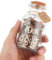 HSXIANG Fucks Wooden Cutouts Letter Piece, Jar of Fucks Gift for Valentine's Day/Birthday/Christmas/Holiday. (FUCKS TO GIVE)