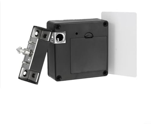 Serrature elettroniche serratura intelligente in legno, serratura invisibile senza chiave, scheda IC, NFC, cassetto, serrature intelligenti
