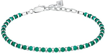 Morellato Bracciale Uomo in Acciaio e Pietre naturali, Collezione Pietre - S1731