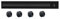 MQL-HDX Zócalos de riel eléctrico para Cocina, Superficie extraíble, Enchufe Deslizante montado en la Pared, múltiples Tomas de Mesa,Black-60cm
