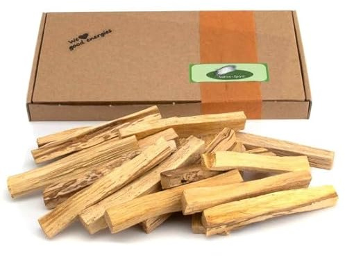 Native Spirit Premium 80g Palo Santo Holz (Palo Santo Holz aus Peru 2x2x9cm, je Stück ca 15-25gr)