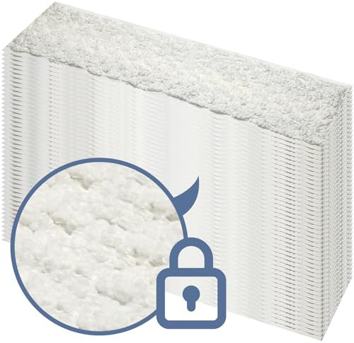 45,7 cm Mikrofaser-Wischmopp-Pads, Nachfüllpackungen, kompatibel mit Bona und allen 40,6 - 45,7 cm flachen Wischmopps, Ersatz-Mopp-Pad für Bodenreinigung, 30 Stück, für trockenes Staubwischen