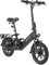DYUC3 Vélo Électrique, 14 Vélo Électrique Pliable, Mini Ebike avec Pedal Assist, 36V 7,5Ah Batterie, 250W Moteur, Veilleuses, Porte-Bagage, Frein Double Disque, Hauteur Réglable, Compact et Portable