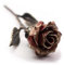 Red Metal Rose (Single Rose)