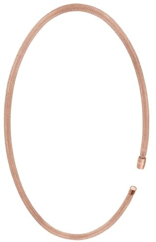 BREIL - Collana Donna Elemento XL Soft Collezione MAGNETICA SYSTEM TJ2969 - Elemento Collana Lunga in Maglia d'Acciaio IP Rose - Trasformabile e Abbinabile ad Altri Elementi della Collezione - 80 cm