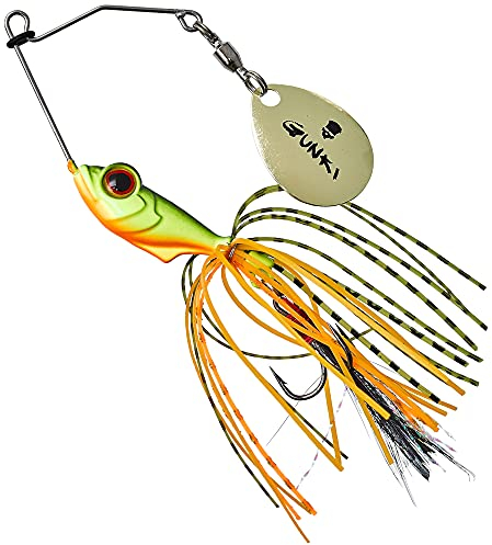 Gunki Alvin 5,6g Spinnerbait, Gunki Farben:FIRE Perch