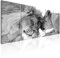 murando Acrylglasbild Löwe 200x80 cm 5 Teilig Wandbild auf Acryl Glasbilder Kunstdruck Moderne Acrylglas Platte Wanddekoration Geschenke Heimdekoration Glasbild - Tiere Afrika Liebe g-B-0061-k-p